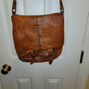 Patricia Nash leather brown crossbody